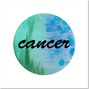 Cancer zodiac sign Posters and Art